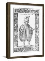 Man Wearing Dogalina, 1590-Cesare Vecellio-Framed Giclee Print