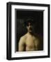 Man Wearing Laurels, 1874-80-John Singer Sargent-Framed Giclee Print