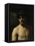 Man Wearing Laurels, 1874-80-John Singer Sargent-Framed Stretched Canvas