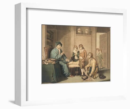 Man Wih Gout-WR Bigg-Framed Art Print