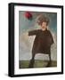 Man with a Balloon over There-Tim Nyberg-Framed Giclee Print