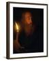 Man with a Candle-Godfried Schalken Or Schalcken-Framed Giclee Print