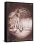 Man with a Crutch, 1844-William Henry Fox Talbot-Framed Stretched Canvas