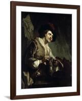 Man with a Jug, 18th Century-Francesco Giuseppe Casanova-Framed Giclee Print