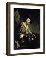 Man with a Jug, 18th Century-Francesco Giuseppe Casanova-Framed Giclee Print