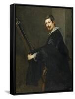 Man with a Lute, Between 1621 and 1630-Sir Anthony Van Dyck-Framed Stretched Canvas