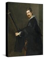 Man with a Lute, Between 1621 and 1630-Sir Anthony Van Dyck-Stretched Canvas