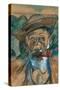 Man with a Pipe-Umberto Boccioni-Stretched Canvas