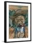 Man with a Pipe-Umberto Boccioni-Framed Art Print