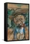 Man with a Pipe-Umberto Boccioni-Framed Stretched Canvas