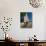 Man With a Rickshaw in Front of a Modern Church in Mahajanga, Madagascar, Africa-null-Photographic Print displayed on a wall