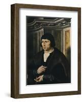 'Man with a Rosary', c1525-Jan Gossaert-Framed Giclee Print