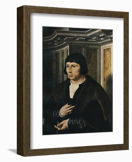 'Man with a Rosary', c1525-Jan Gossaert-Framed Giclee Print