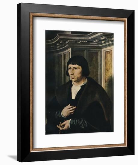 'Man with a Rosary', c1525-Jan Gossaert-Framed Giclee Print