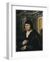 'Man with a Rosary', c1525-Jan Gossaert-Framed Giclee Print