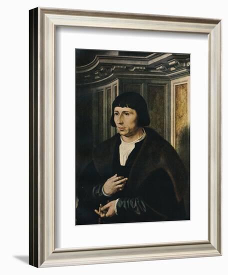 'Man with a Rosary', c1525-Jan Gossaert-Framed Giclee Print