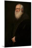 Man with a White Beard, C. 1570-Jacopo Tintoretto-Mounted Giclee Print