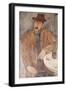 Man with a Wine Glass-Amedeo Modigliani-Framed Giclee Print