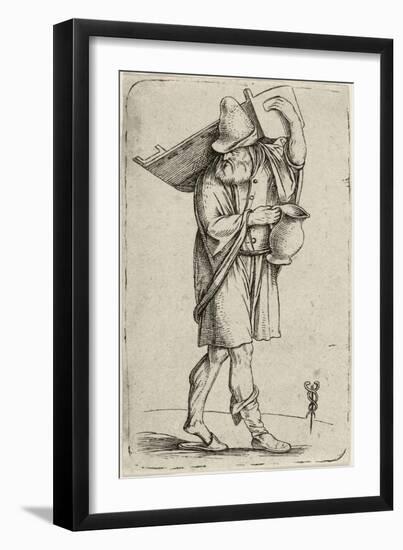 Man with Cradle, C. 1501-1503-Jacopo De' Barbari-Framed Giclee Print