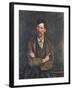 Man with Crossed Arms, c.1899-Paul Cézanne-Framed Giclee Print