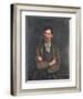 Man with Crossed Arms, c.1899-Paul Cézanne-Framed Giclee Print