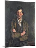 Man with Crossed Arms, c.1899-Paul Cézanne-Mounted Giclee Print