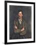 Man with Crossed Arms, c.1899-Paul Cézanne-Framed Giclee Print