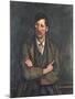 Man with Crossed Arms, c.1899-Paul Cézanne-Mounted Giclee Print