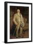 Man with Dog (Possibly Arthur Godwin)-James Charles-Framed Giclee Print