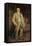 Man with Dog (Possibly Arthur Godwin)-James Charles-Framed Stretched Canvas