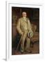 Man with Dog (Possibly Arthur Godwin)-James Charles-Framed Giclee Print