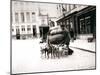 Man with Dogcart, Antwerp, 1898-James Batkin-Mounted Photographic Print