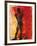 Man with Flute-Rainer Fetting-Framed Giclee Print