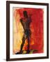 Man with Flute-Rainer Fetting-Framed Giclee Print