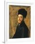 Man with Fur Hat-Isidor Kaufmann-Framed Art Print