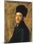 Man with Fur Hat-Isidor Kaufmann-Mounted Art Print