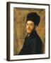 Man with Fur Hat-Isidor Kaufmann-Framed Art Print