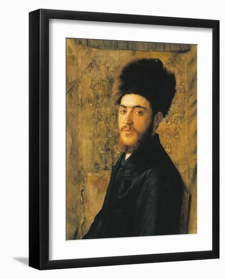 Man with Fur Hat-Isidor Kaufmann-Framed Art Print