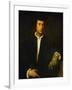 Man with Glove-Titian (Tiziano Vecelli)-Framed Giclee Print