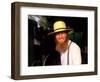 Man with Hat in Intercourse, Amish Country, Pennsylvania, USA-Bill Bachmann-Framed Photographic Print