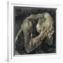 Man with His Head in His Hands-Vincent van Gogh-Framed Giclee Print