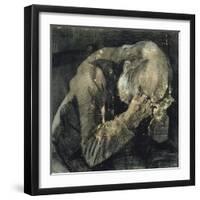 Man with His Head in His Hands-Vincent van Gogh-Framed Giclee Print