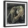 Man with His Head in His Hands-Vincent van Gogh-Framed Giclee Print