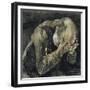 Man with His Head in His Hands-Vincent van Gogh-Framed Giclee Print