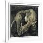 Man with His Head in His Hands-Vincent van Gogh-Framed Giclee Print