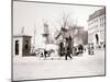 Man with Horse, Rotterdam, 1898-James Batkin-Mounted Photographic Print