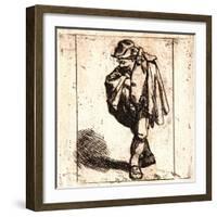 Man with One Hand Thrust into His Doublet-Cornelis Bega-Framed Giclee Print