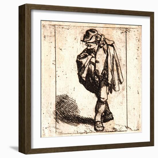 Man with One Hand Thrust into His Doublet-Cornelis Bega-Framed Giclee Print