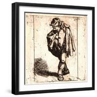 Man with One Hand Thrust into His Doublet-Cornelis Bega-Framed Giclee Print