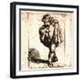 Man with One Hand Thrust into His Doublet-Cornelis Bega-Framed Giclee Print